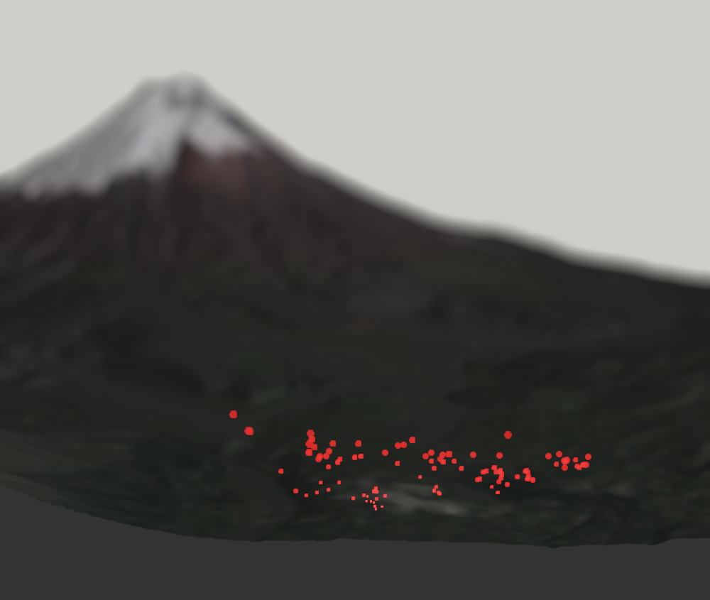 Cotopaxi Volcano 3D animation